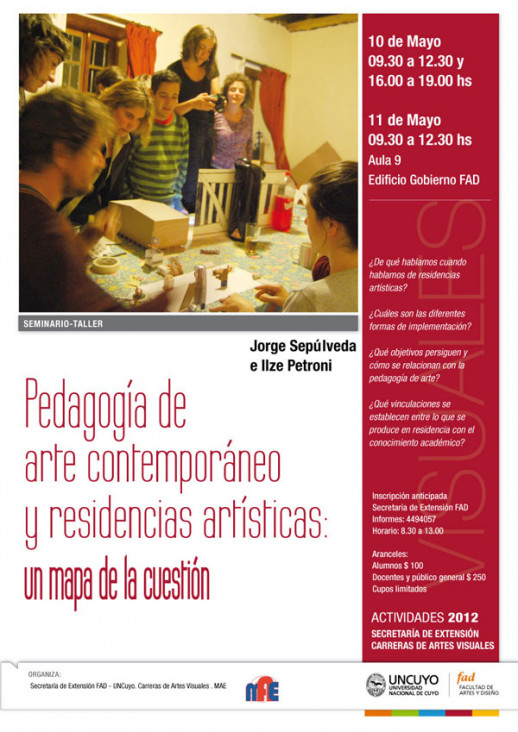 imagen Pedagogía de arte contemporáneo y residencias artísticas: un mapa de la cuestión.