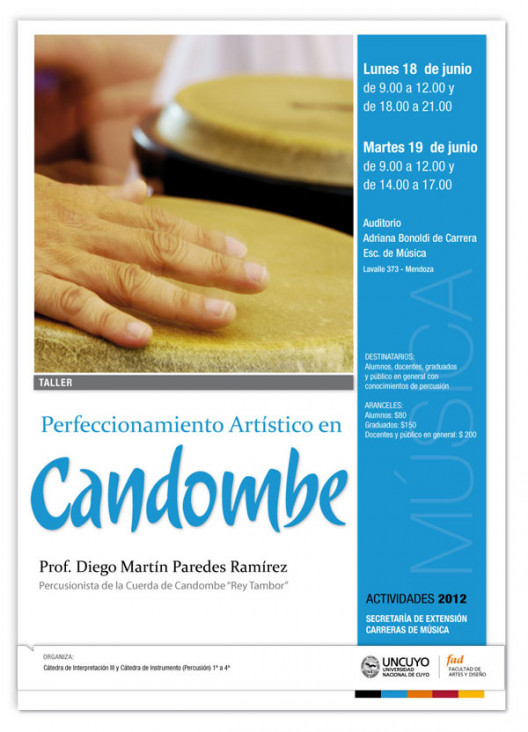 imagen Taller de Perfeccionamiento en Candombe