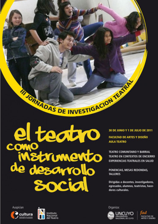 imagen III Jornadas de Investigación Teatral