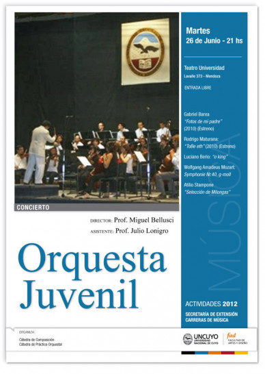 imagen Concierto Orquesta Juvenil