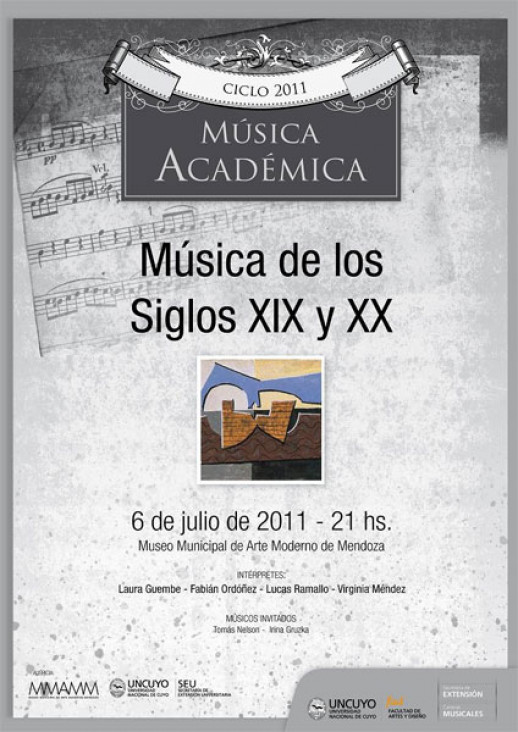 imagen Música de los Siglos XIX y XX