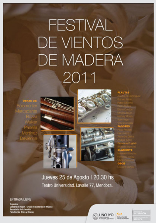 imagen FESTIVAL DE VIENTOS DE MADERA 2011