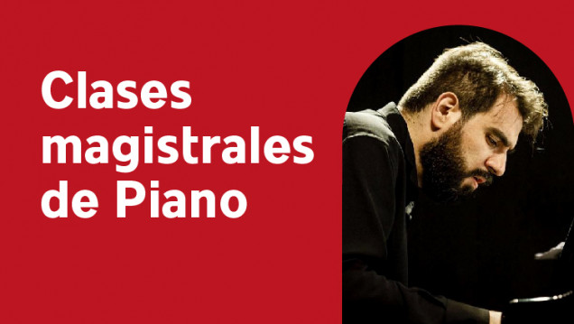 imagen Clases magistrales de piano a cargo del Mtro. Mario Montore