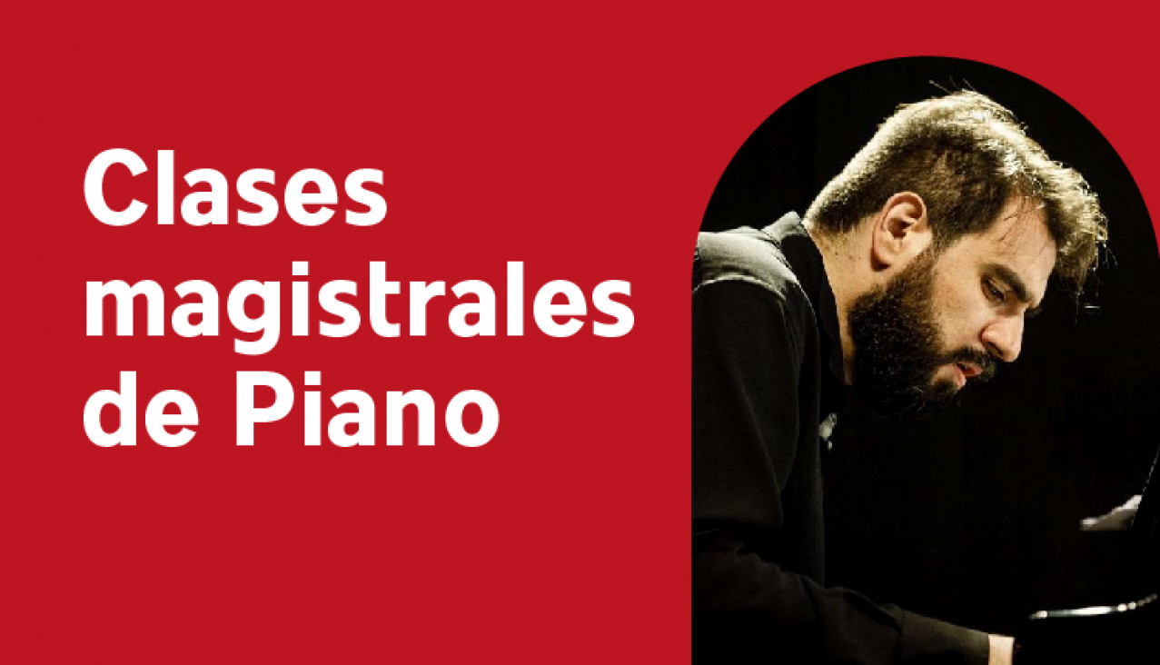 imagen Clases magistrales de piano a cargo del Mtro. Mario Montore