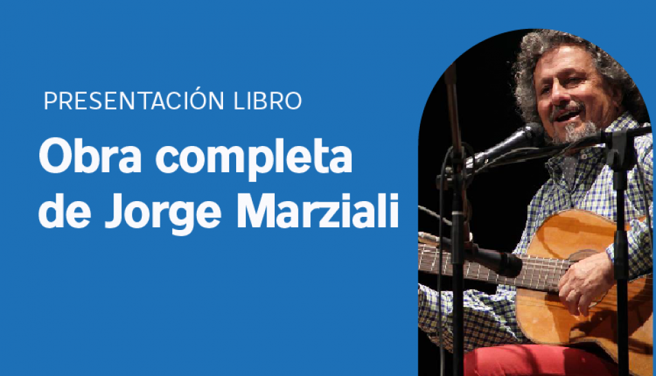 imagen Se presentará en la FAD el libro "Obra completa" de Jorge Marziali