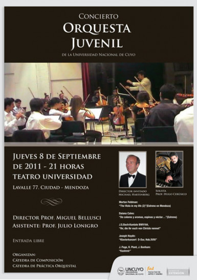imagen Concierto Orquesta Juvenil de la UNC