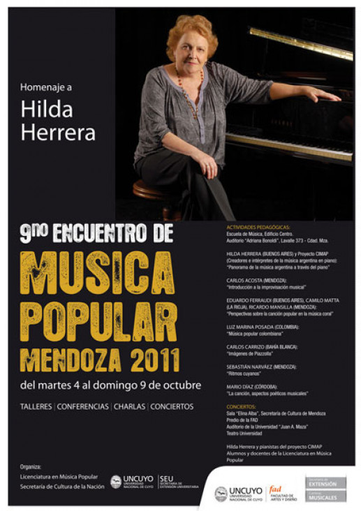 imagen 9º ENCUENTRO DE MÚSICA POPULAR  "HOMENAJE A HILDA HERRERA"