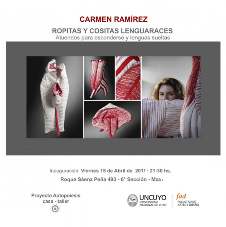 imagen Se inaugura la muestra "ROPITAS Y COSITAS LENGUARACES" de Carmen Ramírez