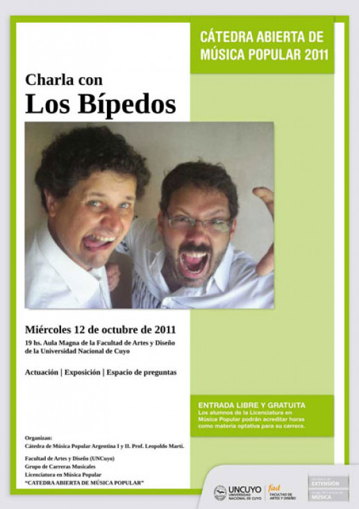 imagen CHARLA CON LOS BIPEDOS