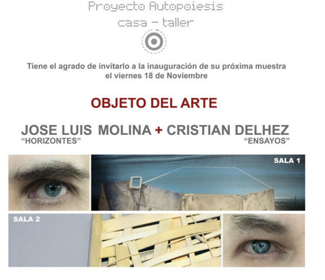 imagen Inauguración Muestra de Jose Luis Molina + Cristian Delhez