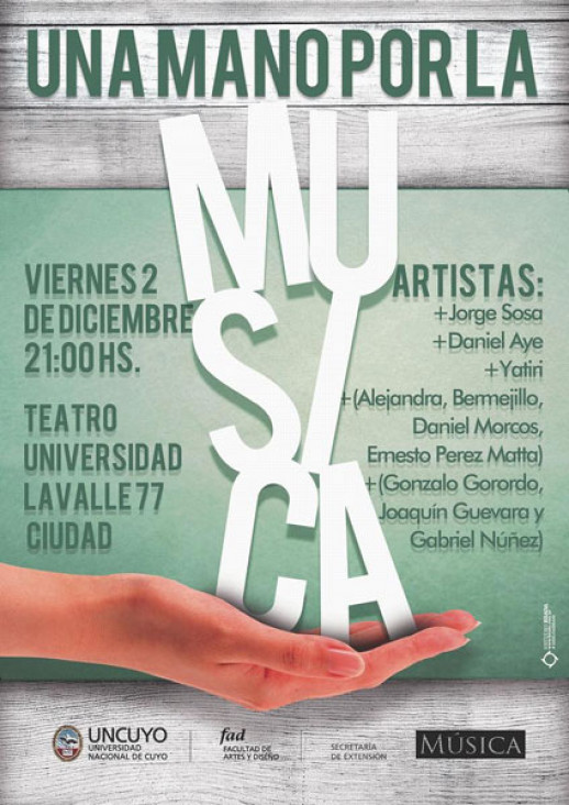 imagen Festival solidario "Una mano por la música"