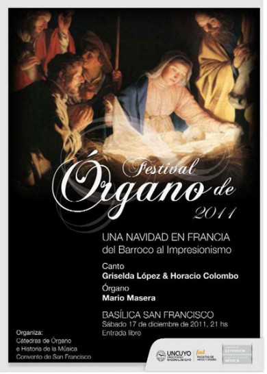 imagen Festival de Órgano 2011: UNA NAVIDAD EN FRANCIA