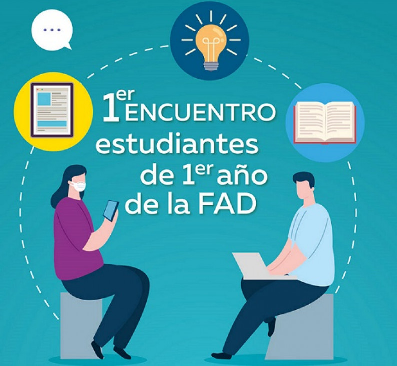 imagen Encuentro virtual de estudiantes de 1° año de la FAD