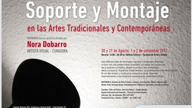 imagen Soporte y Montaje en las Artes Tradicionales y Contemporáneas.