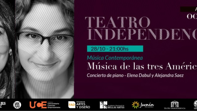 imagen Pianistas docentes de la FAD brindarán un concierto en el Teatro Independencia