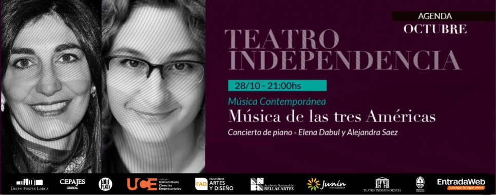 imagen Pianistas docentes de la FAD brindarán un concierto en el Teatro Independencia