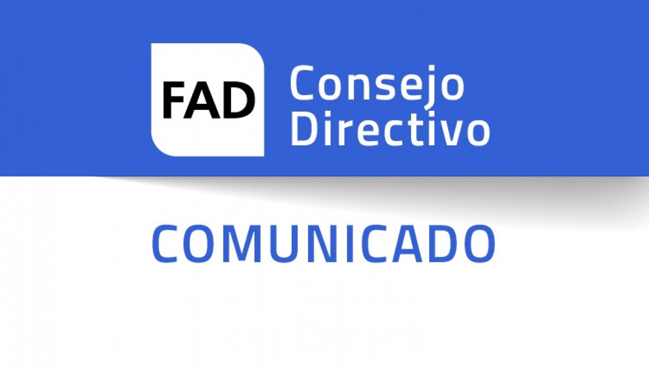 imagen Comunicado urgente del Consejo Directivo de la FAD