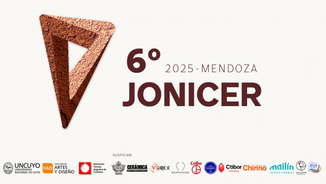 imagen Mendoza será sede del 6º JONICER: Jornadas Nacionales de Investigación en Cerámica