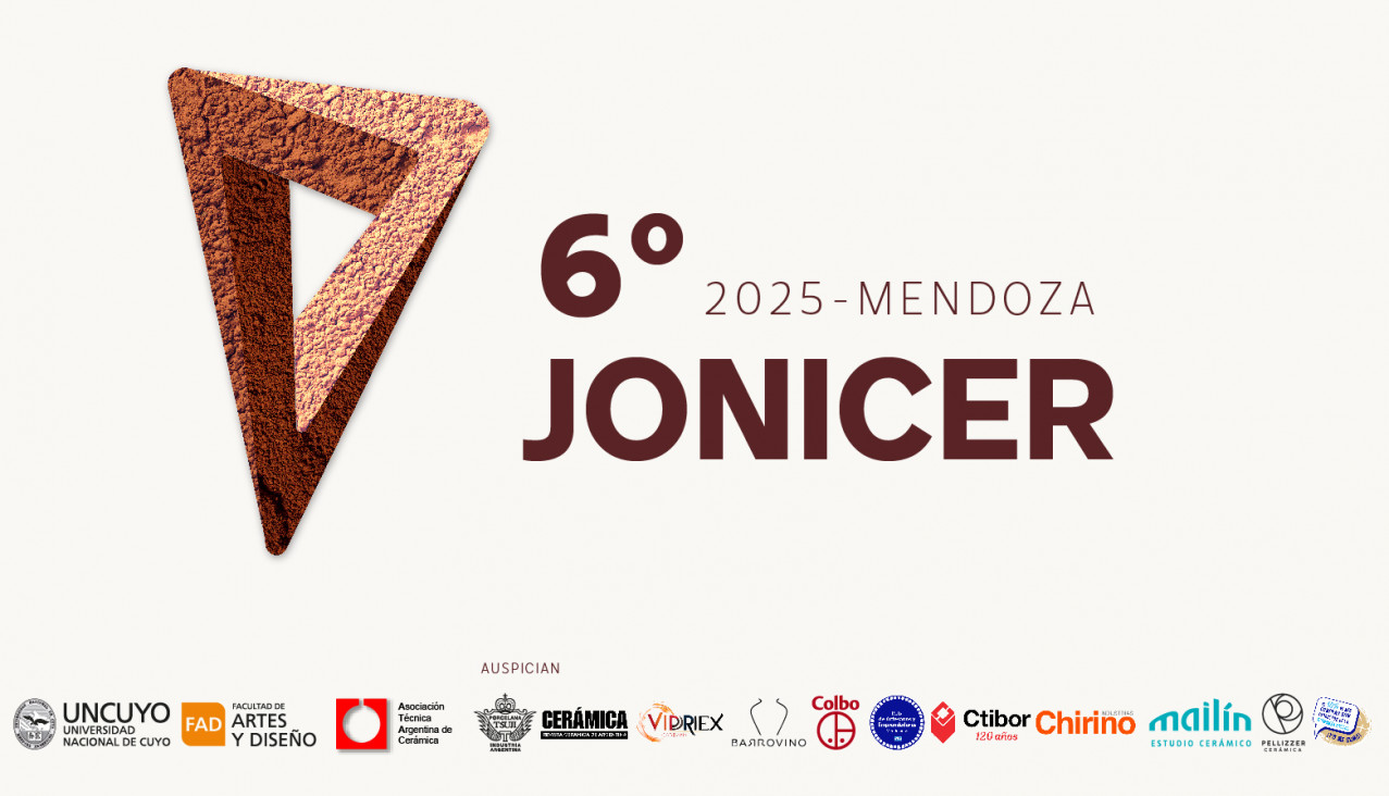 imagen Mendoza será sede del 6º JONICER: Jornadas Nacionales de Investigación en Cerámica