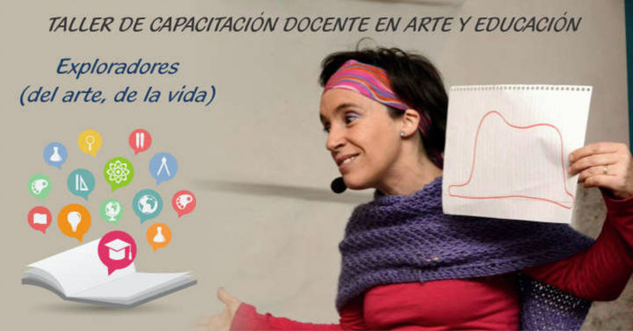 imagen Brindarán un taller de capacitación docente en Arte y Educación