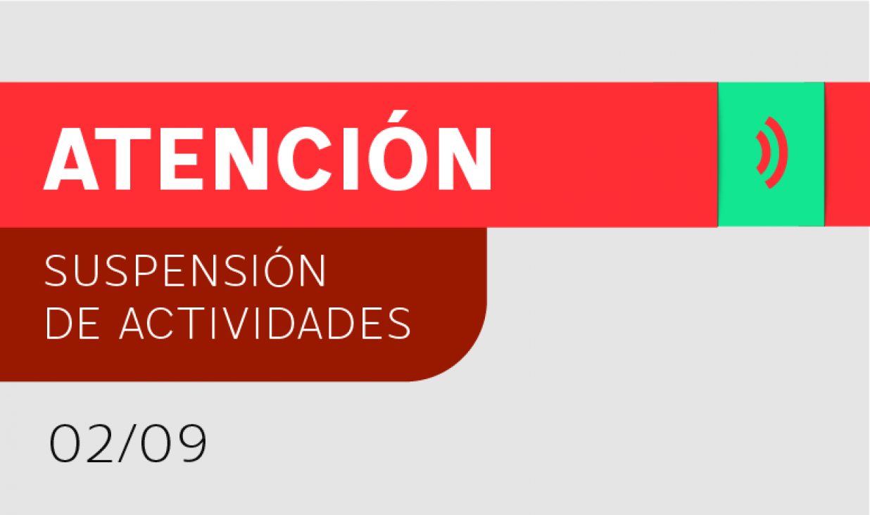 imagen 02/09: Suspensión de actividades en la FAD