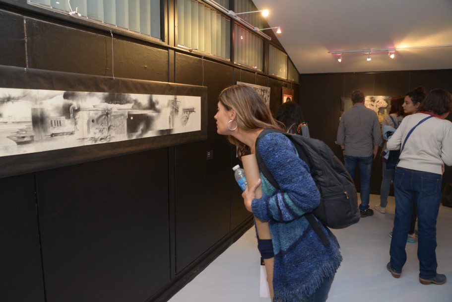 imagen Ante la presencia de autoridades, artistas y estudiantes se inauguró el Proyecto Espacio Confluencia