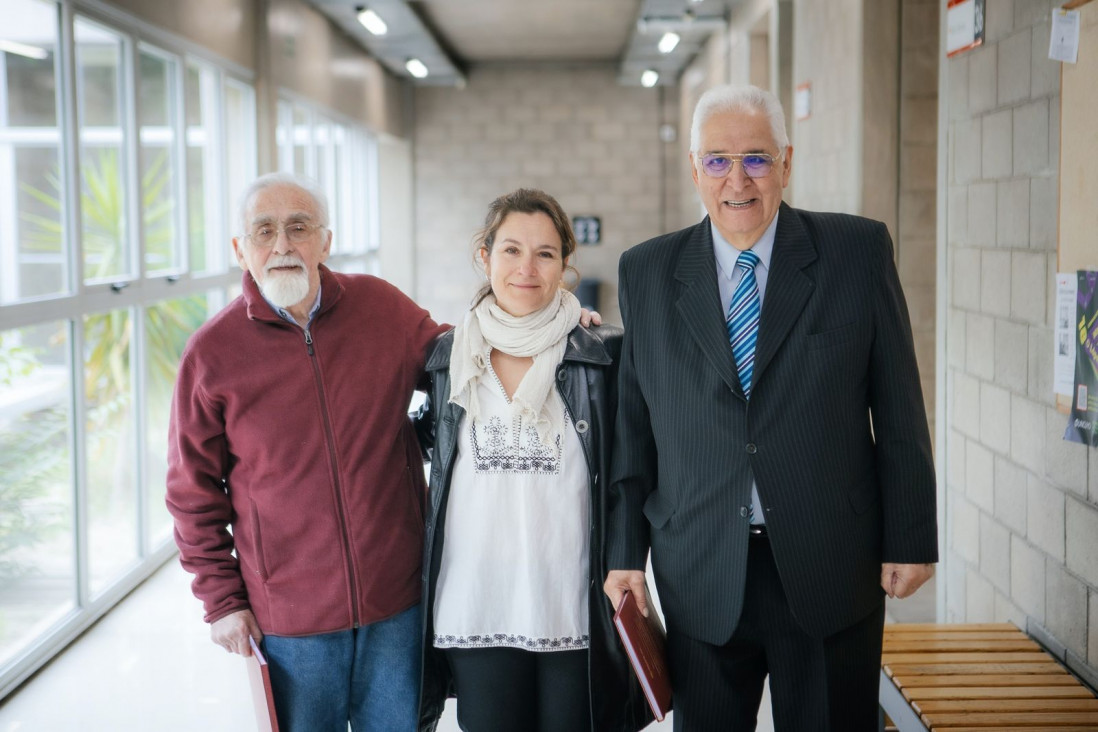 imagen Jorge Viñas e Ismael Guerrero fueron distinguidos como Artistas Ilustres de la Facultad de Artes y Diseño