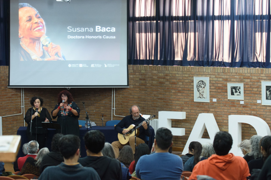 imagen Ini Ceverino, Jimena Semiz y Polo Martí, Profesores de las Carreras Musicales de nuestra Facultad.