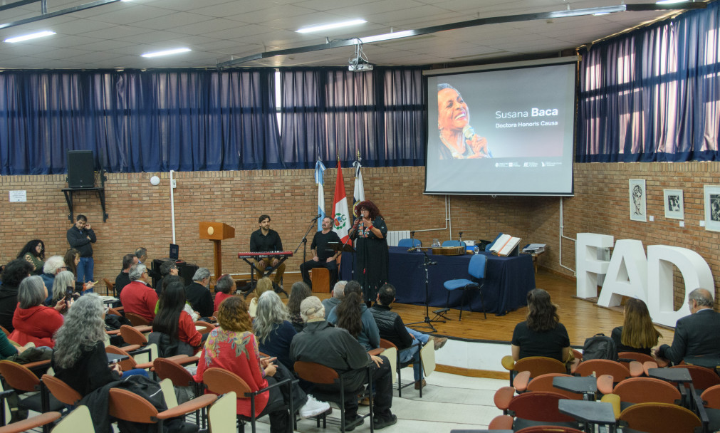 imagen Ini Ceverino, Nicolás Diez y Quique Oesch, Docentes de las Carreras Musicales de la FAD
