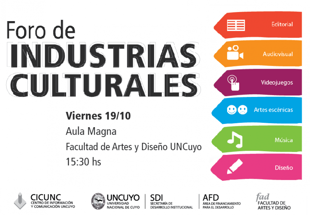 imagen Foro de Industrias Culturales.