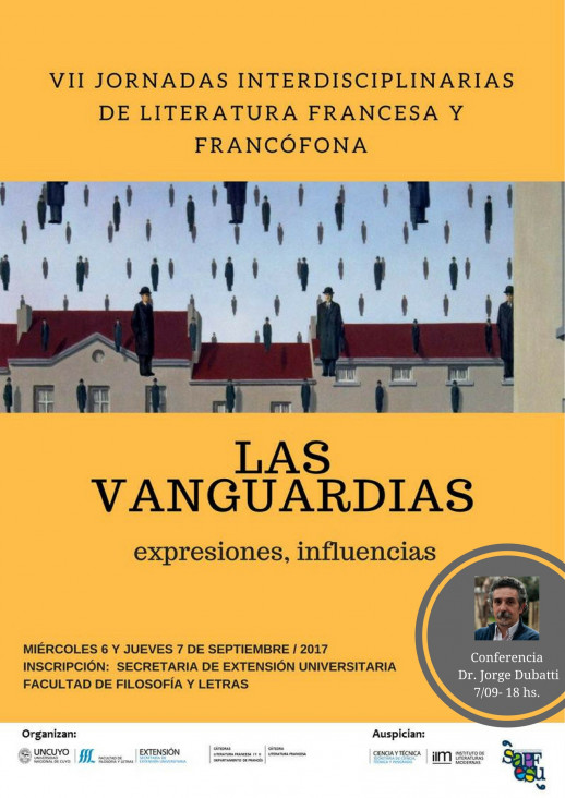 imagen Se realizarán las VII Jornadas de Literatura Francesa y Francófona