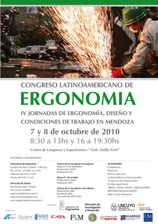 imagen Congreso Latinoamericano de Ergonomía