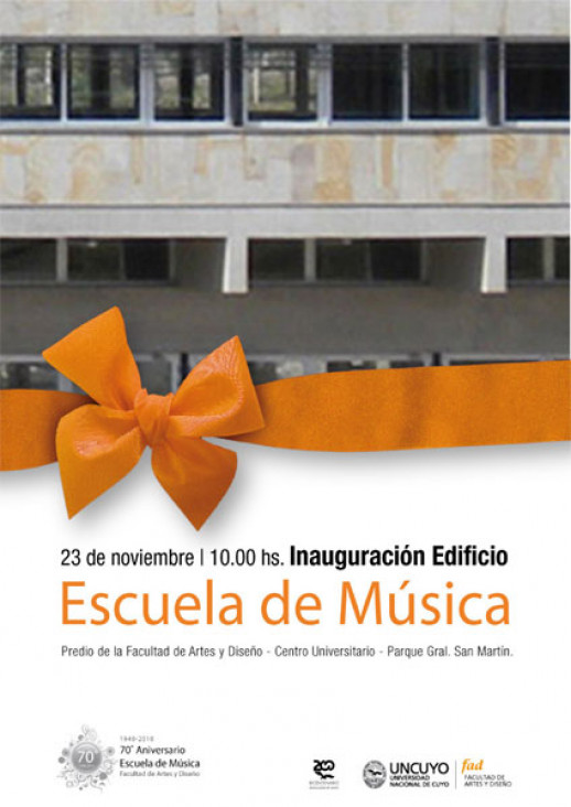 imagen Inauguración del Nuevo Edificio de Música