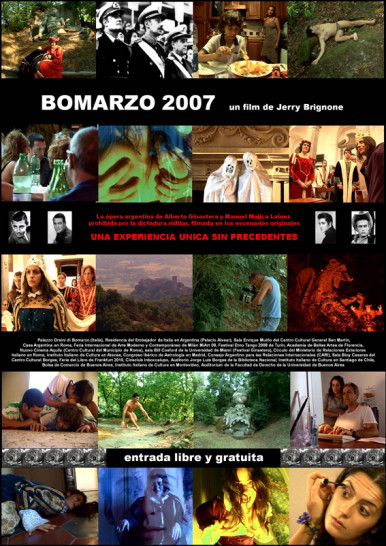 imagen Exhiben la película Bomarzo 2007 en el MMAMM