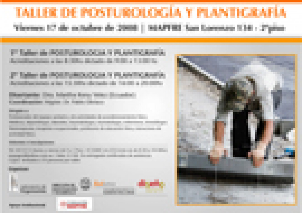 imagen TALLER DE POSTUROLOGÍA Y PLANTIGRAFÍA