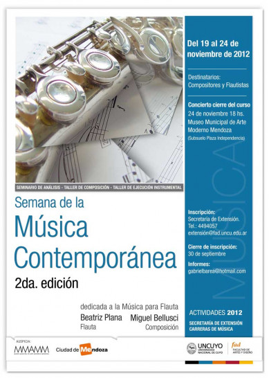 imagen Semana de la Música Contemporánea - 2da Edición