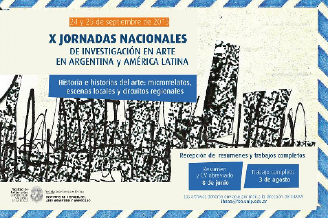 imagen X Jornadas de Investigación en Arte en Argentina y América Latina