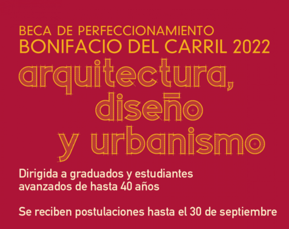 imagen Becas de Perfeccionamiento Artístico Bonifacio del Carril