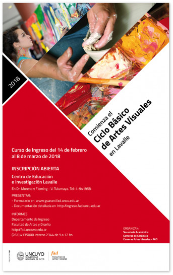 imagen Comienza el Ciclo Básico de Artes Visuales en Lavalle