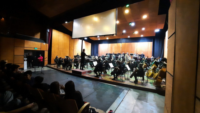imagen Más de mil estudiantes escuelas de la UNCuyo participaron de un concierto didáctico en la Nave Universitaria 