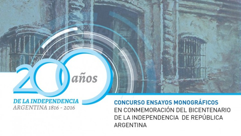 imagen Convocan a concurso de ensayos monográficos por bicentenario de la independencia argentina