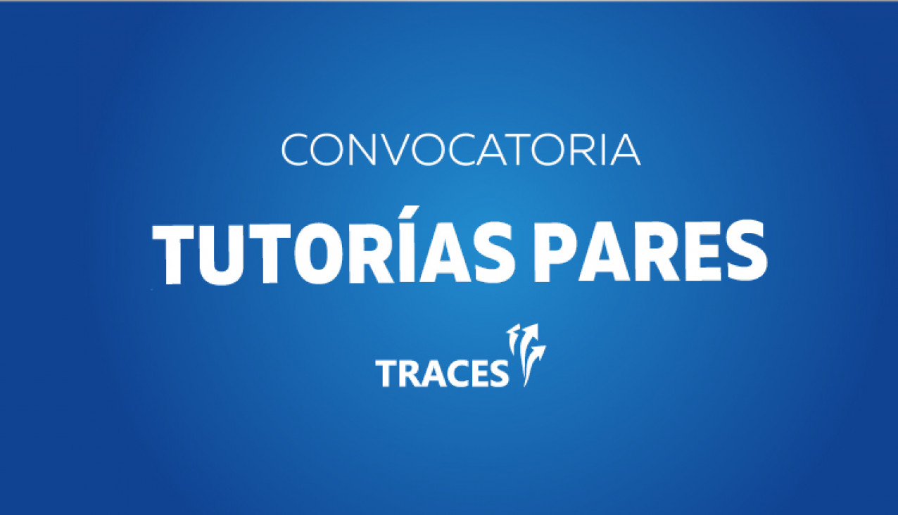 imagen Extienden la convocatoria para Tutores Pares del proyecto Traces FAD