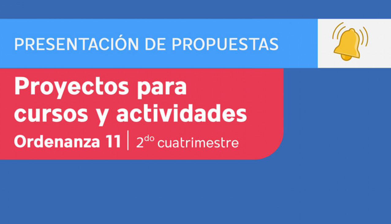 imagen Postulá tu propuesta para realizar actividades y proyectos durante el segundo semestre