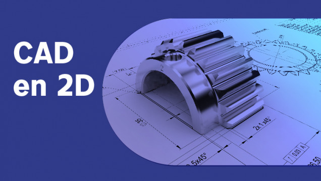 imagen Dictarán curso de CAD en 2D para productos industriales