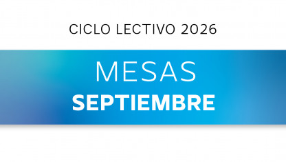 imagen Mesas Septiembre 2026