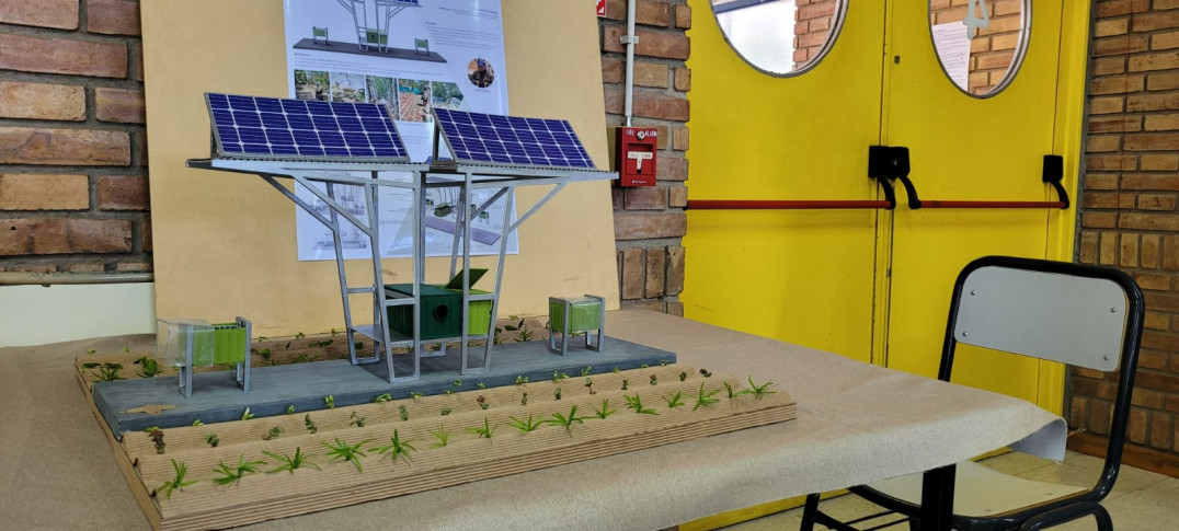 imagen Estudiantes de la FAD incorporan en sus diseños tecnología solar fotovoltaica para agricultura