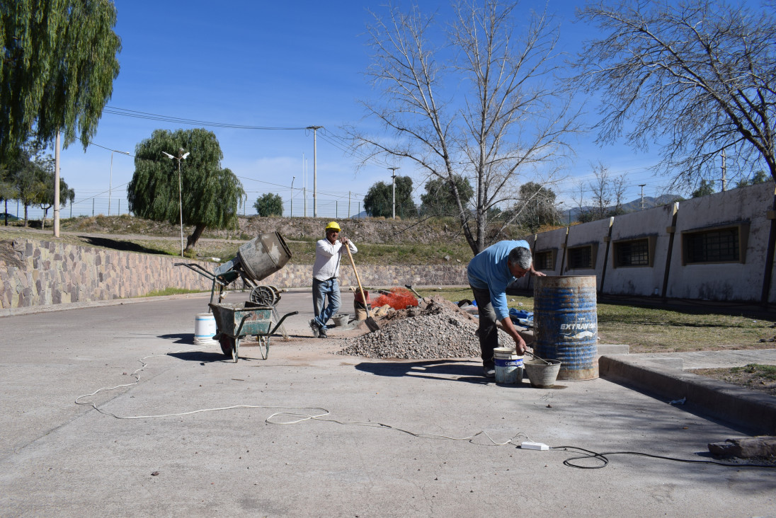 imagen Avanzan los trabajos de accesibilidad para personas con movilidad reducida en los talleres de la FAD