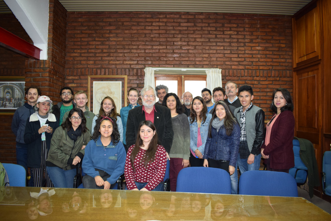 imagen Autoridades de la FAD dieron la bienvenida a estudiantes de Intercambio