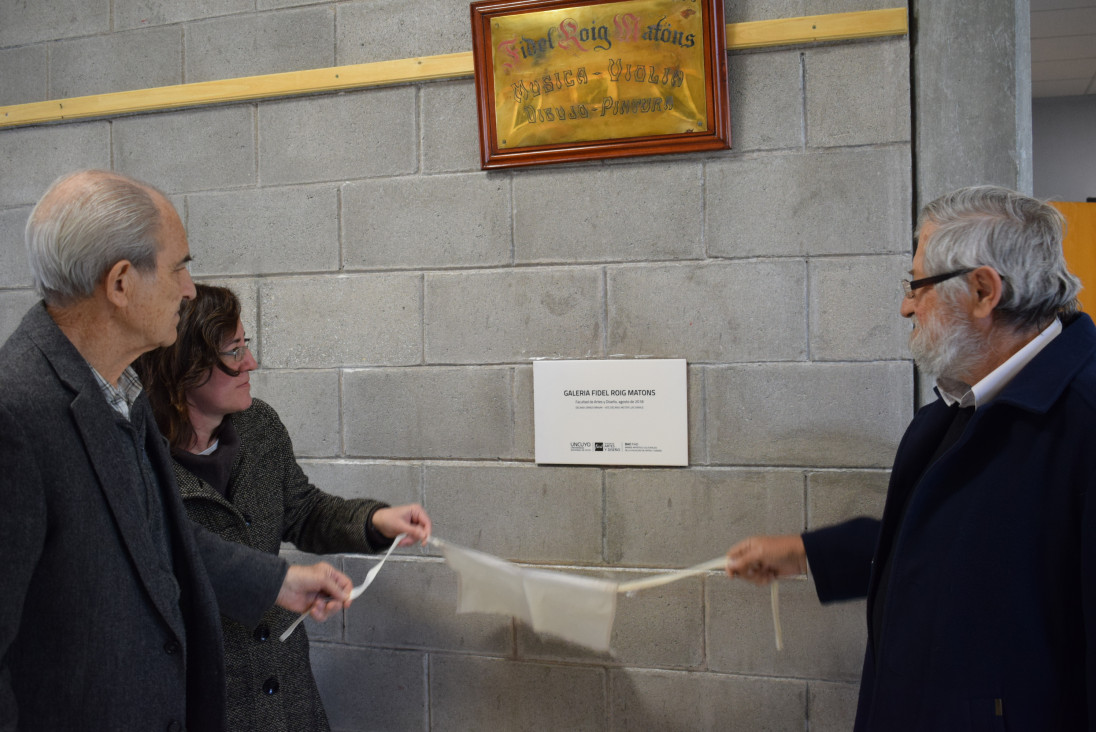 imagen Inauguraron la Galería Fidel Roig Matons en Carreras Musicales