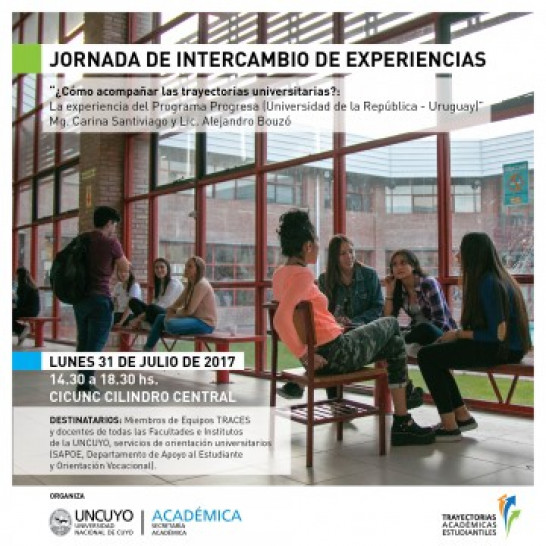 imagen Intercambio de experiencias de acompañamiento a los estudiantes con universitarios uruguayos